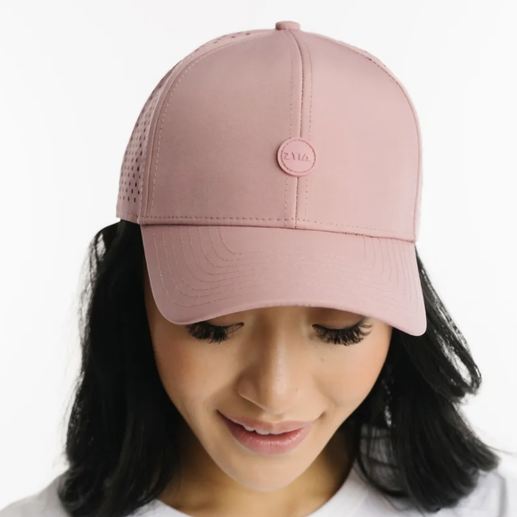 Zyia Active Pink Curved Brim Hat - Picture 1 of 5